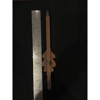 Cuckoo Clock Mechanical Pendulum Large Oak Leaf Rod Length 220mm image