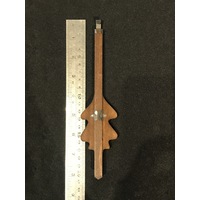 Walnut Oak Leaf Mechanical Cuckoo Clock Pendulum (210mm) image