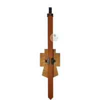 Cherry Chalet Style Mechanical Cuckoo Clock Pendulum (180mm) image