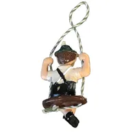 Swinging Bayern Boy Novelty Quartz Clock Pendulum (130mm) image