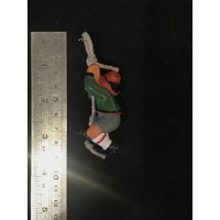 Swinging Bayern Boy On Rope Novelty Quartz Clock Pendulum (95mm) image