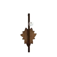Walnut Maple Leaf Novelty Clock Pendulum (110mm) image