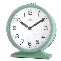 11cm Penny Green Analogue Alarm Clock By ACCTIM image