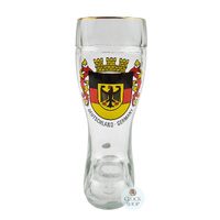 Germany Coat Of Arms Glass Boot 0.5L By Böckling image