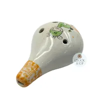 Yellow Ocarina Whistle 10cm image