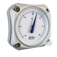 9.7cm Silver Edition Cockpit Series Thermometer By FISCHER image