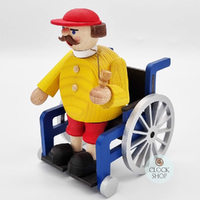14cm Man In Wheelchair German Incense Burner By Richard Glässer image
