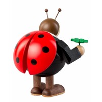 15cm Ladybug German Incense Burner By Richard Glässer image