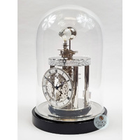 28.5cm Black Astrolabium Mantel Clock By HERMLE image