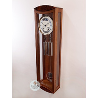 79cm Walnut 8 Day Mechanical Regulator Wall Clock With Moon Dial By HERMLE image