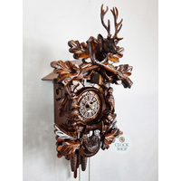 Before The Hunt 1 Day Mechanical Carved Cuckoo Clock 38cm By TRENKLE image
