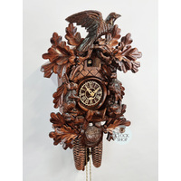 Before The Hunt 8 Day Mechanical Carved Cuckoo Clock 42cm By TRENKLE image