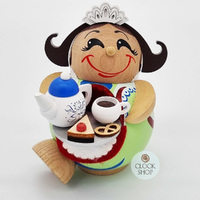 11cm Waitress German Incense Burner By Seiffener image