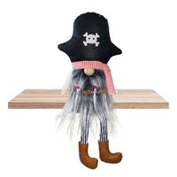 41cm Pirate Gnome With Stripey Breeches image