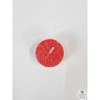 Pack of 10 Red Tealight Candles image