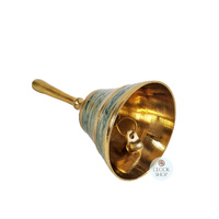 Brass Table Bell With Enamel Finish image