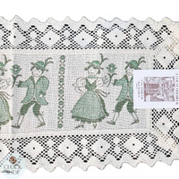 Green Dancers Table Runner By Schatz (70cm) image