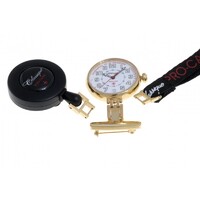 Gold Plated Nurses Watch With Pro Care Set By CLASSIQUE image