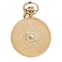 30mm Rose Gold Womens Pendant Watch With Crest By CLASSIQUE (Roman) image