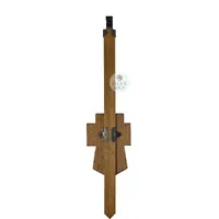 Walnut Chalet Style Mechanical Cuckoo Clock Pendulum (180mm) image
