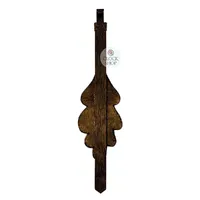 Walnut Oak Leaf Quartz Cuckoo Clock Pendulum (165mm) image