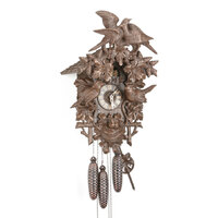 Love Birds 8 Day Mechanical Carved Cuckoo Clock 62cm By HERR image