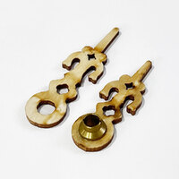 Wooden Antique Style Cuckoo Clock Hands With Hour Hand Bushing (40mm & 32mm) image