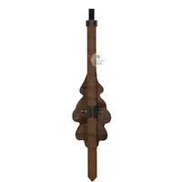 Walnut Oak Leaf Mechanical Cuckoo Clock Pendulum (180mm) image