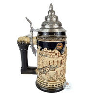 Rustic Train Beer Stein 0.5L By KING image