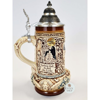 Medieval Wedding Beer Stein Rustic 0.5L By KING image