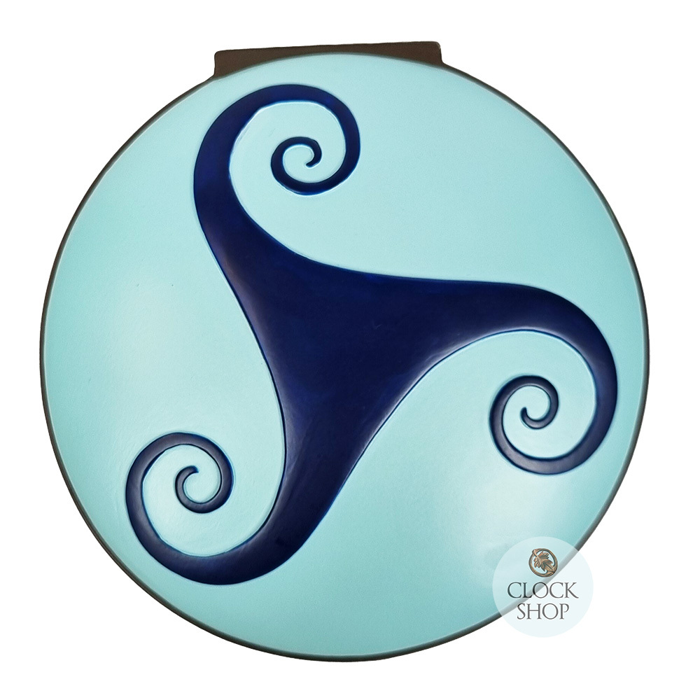 Round Ballerina Music Box - Tchaikovsky-Swan Lake (Glue Marks) image