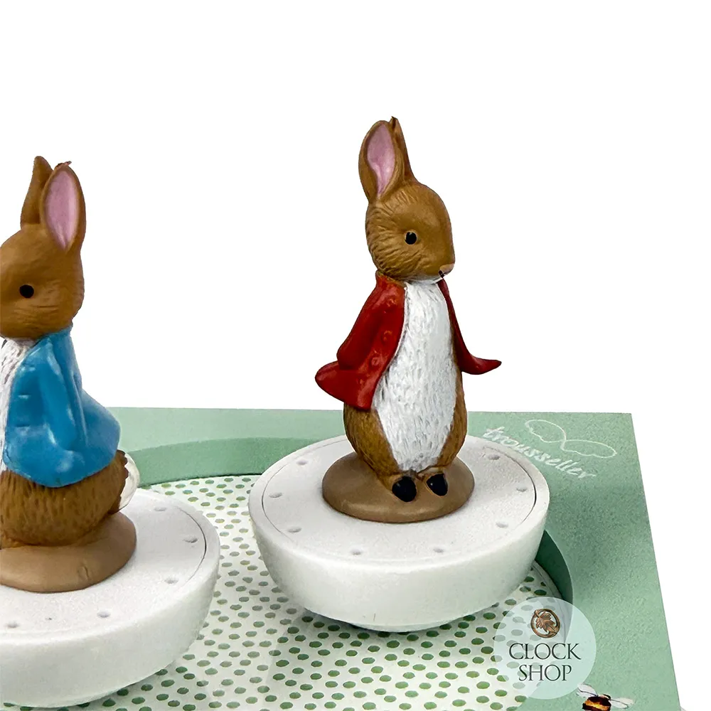 Peter Rabbit Music Box With Spinning Figurines (Mozart-Minuet) image