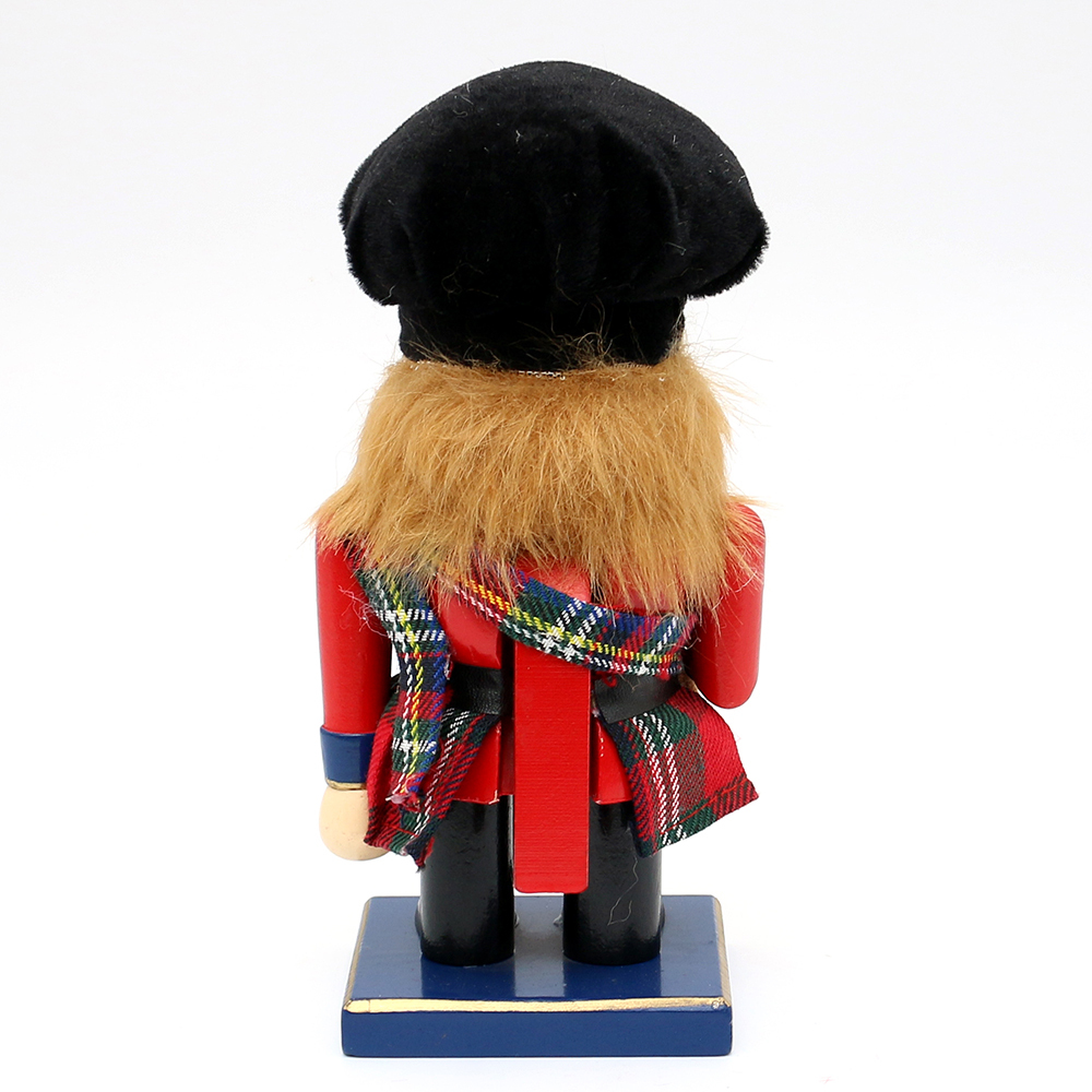18cm Scotsman Nutcracker With Brown Hair (Missing Piece) image