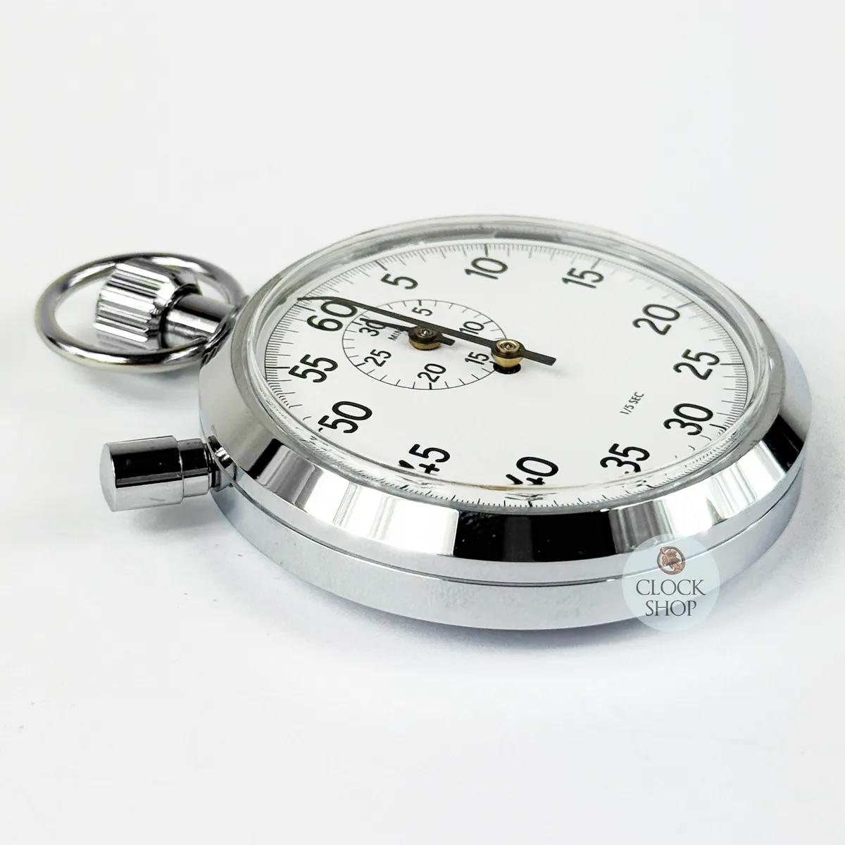 55mm Stainless Steel German Mechanical Stopwatch By CLASSIQUE image