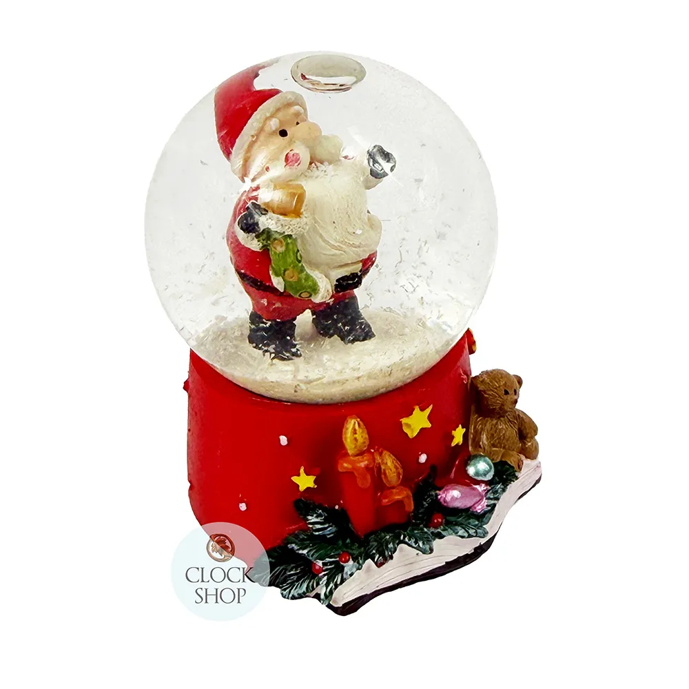 6cm Santa Claus On Snow Globe- Assorted Designs image