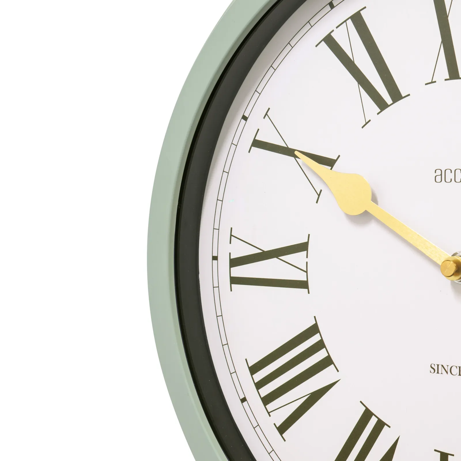 35.5cm Myrtle Green Indoor / Outdoor Wall Clock By ACCTIM image