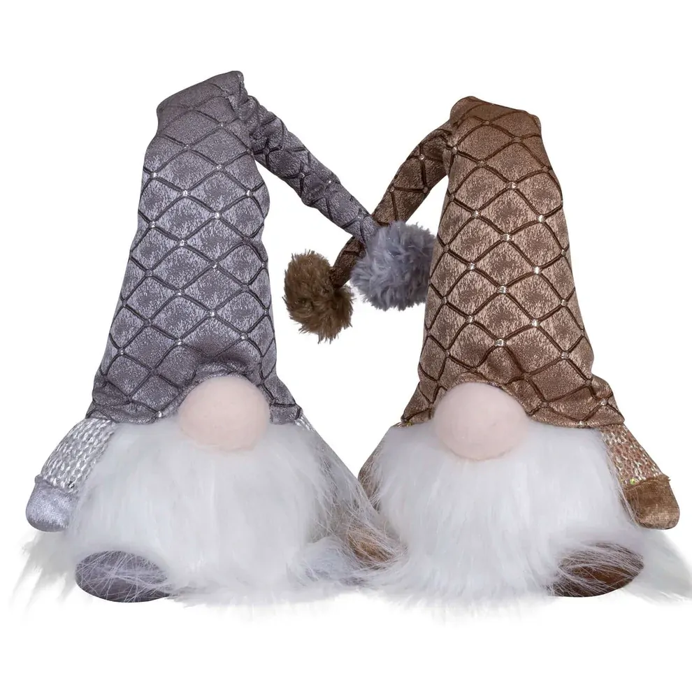 Gary & Alfred Lightwood | 20cm LED Gnome Decoration | Assorted Designs image