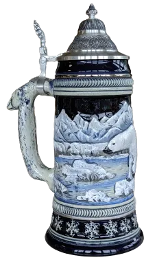 Polar Bear Beer Stein 1L By KING image