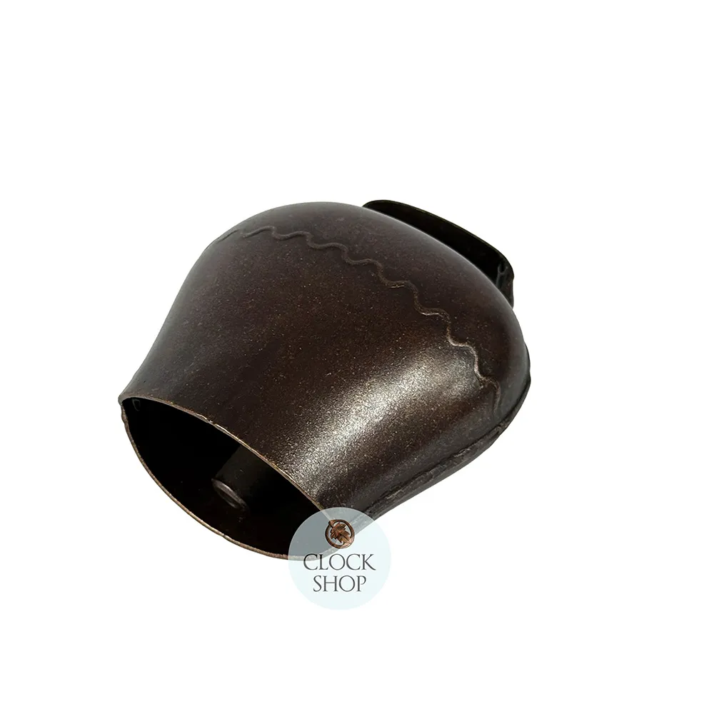 8cm Gunmetal Cowbell Frogmouth with Pattern image