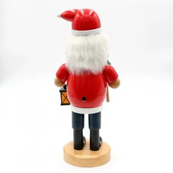 24cm Santa Claus With Lantern German Incense Burner image