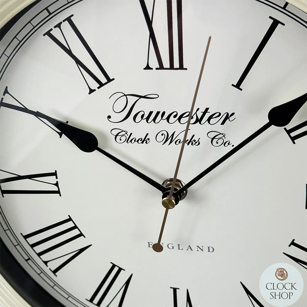 30cm Redbourne Cream Wall Clock By ACCTIM image