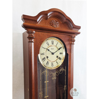 68cm Walnut 14 Day Mechanical Striking Wall Clock By HERMLE image