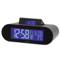 4.9cm Kian Grey LCD Digital Alarm Clock By ACCTIM image