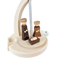 18cm Nativity Modern Christmas Pyramid By Seiffener image