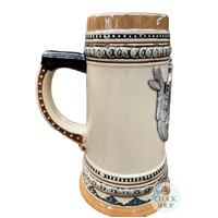 German Coat Of Arms Stoneware Beer Mug 0.3L By Böckling image