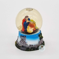 5cm Nativity & Castle Snow Globe- Assorted Designs image