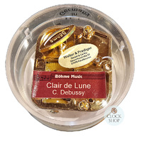 Round Acrylic Music Box- The Starry Night By Van Gogh (Debussy- Clair De Lune) image