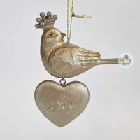15cm Bird Hanging Decoration- Assorted Designs image