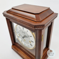 30cm Walnut Mechanical Table Clock With Westminster Chime  By AMS image