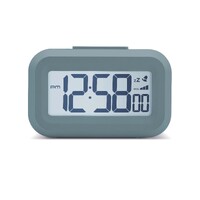 9cm Kitto Blue LCD Digital Alarm Clock By ACCTIM image